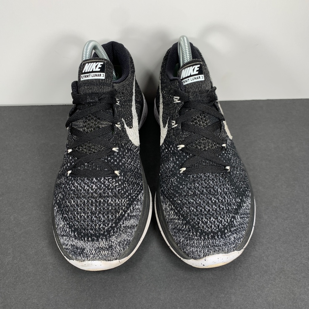 Nike Flyknit Lunar 3 Athletic Running Training Sneakers Womens 8 tennis shoe EUC - Picture 6 of 16